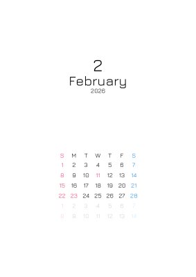 カレンダー No.15 