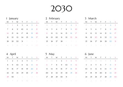 カレンダー No.24 