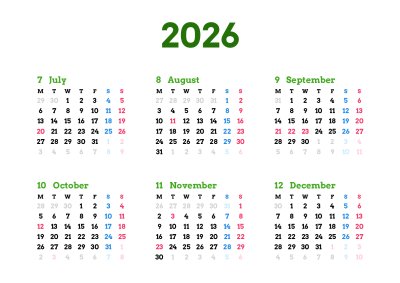 カレンダー No.6 