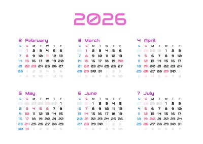 カレンダー No.5 