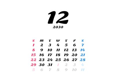 カレンダー No.22 