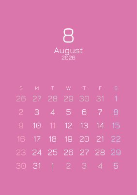 カレンダー No.17 