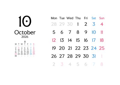 カレンダー No.11 