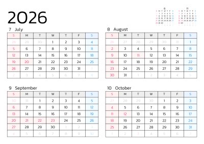 カレンダー No.2 