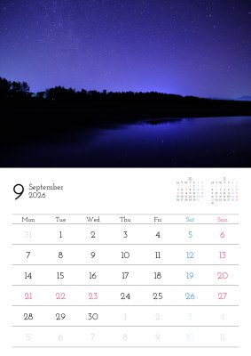 カレンダー No.21 