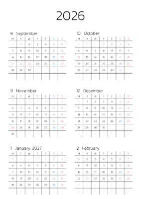 カレンダー No.3 