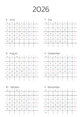 カレンダー No.1 