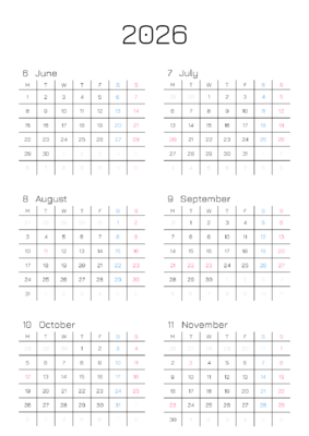 カレンダー No.2 