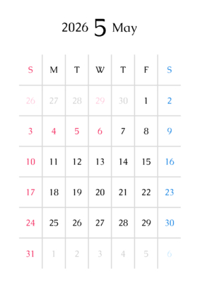 カレンダー No.14 