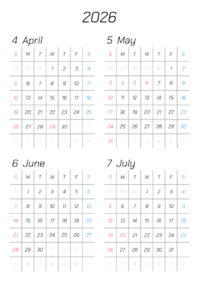 カレンダー No.12 