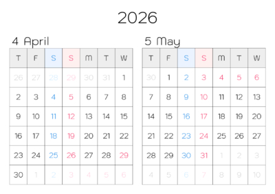 カレンダー No.2 