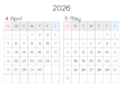 カレンダー No.1 
